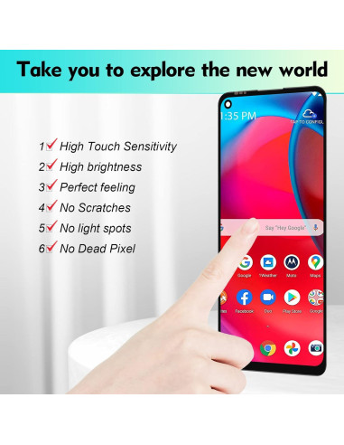 Reemplazo Pantalla Táctil Motorola Moto G Stylus 5G 2021