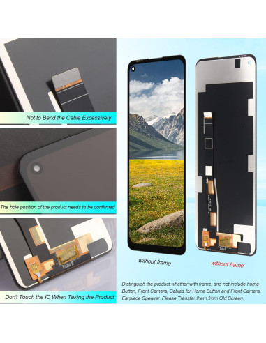 Reemplazo Pantalla Táctil Motorola Moto G Stylus 5G 2021