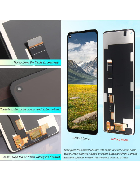 Reemplazo Pantalla Táctil Motorola Moto G Stylus 5G 2021