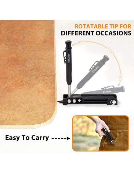 Herramienta Scribing Saker - Aluminio - Compacta y Versátil Herramienta Scribing Saker - Aluminio - Compacta y Versátil