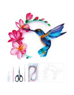 Kit de Quilling Uniquilling 20x25 cm con Herramientas y Manual