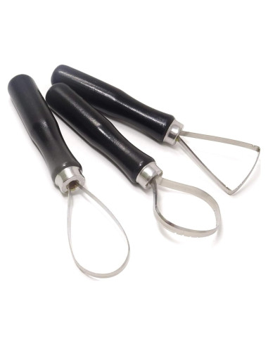 Juego de 3 Herramientas de Escultura en Arcilla Honbay