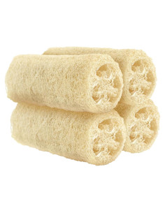 Esponja de Lufa Natural Orgánica HillSpring - Set de 4