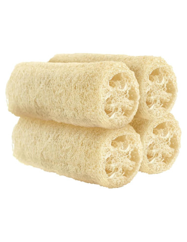 Esponja de Lufa Natural Orgánica HillSpring - Set de 4