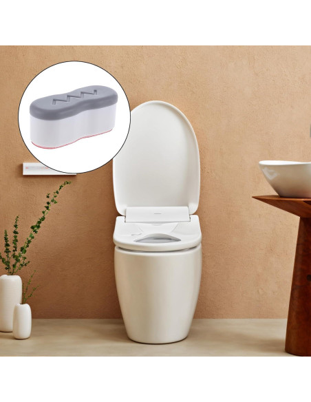 Elevador de Asiento de Inodoro Salbsever 4 Pcs Ajustable 1.9-2.5 cm