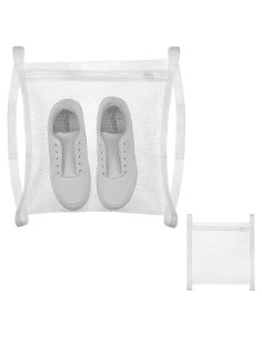 Bolsa de Malla para Lavar y Secar Zapatos Piriuuo 44.5x36cm