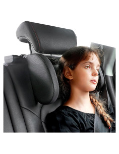 Almohada Reposacabezas JZCreater Ajustable 180 Negro