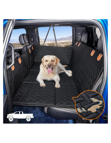 Extensor de Asiento Trasero para Perros MAXFUT Negro 145.7x76.7cm