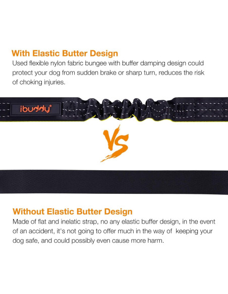 Cinturón de Seguridad para Perros iBuddy Ajustable 61.8-75.9 cm Cinturón de Seguridad para Perros iBuddy Ajustable 61.8-75.9 cm