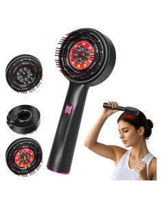 Peine Terapia Láser Crecimiento Capilar IPX7 - Lasercomb-001