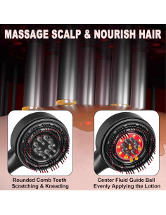 Peine Terapia Láser Crecimiento Capilar IPX7 - Lasercomb-001 2