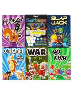Juegos de Cartas para Niños Regal Games - 6 Juegos Clásicos