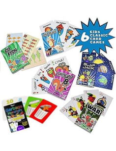 Juegos de Cartas para Niños Regal Games - 6 Juegos Clásicos 2