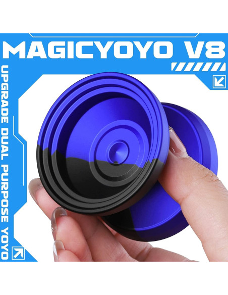 Yoyo Profesional Shungru V8 Doble Propósito con 12 Cuerdas Yoyo Profesional Shungru V8 Doble Propósito con 12 Cuerdas