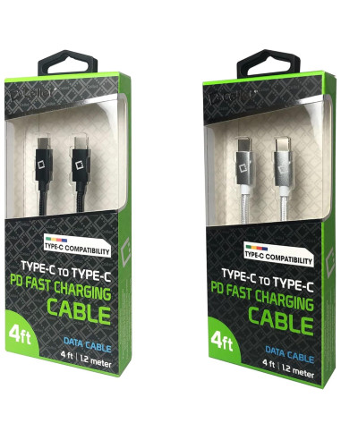 Cable USB-C Dual 60W Rápido para Raspberry Pi 3 Modelo B