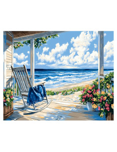 Kit de Pintura por Números Obterie 40.64x50.8 cm Acrílico