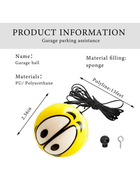 Ayudas de Estacionamiento Gasedin para Doble Garaje Ojos Grandes