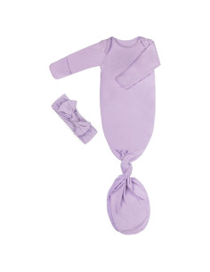 Vestido Anudado para Bebé HOCC 0-3 Meses Suave y Seguro