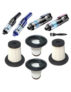 4 Filtros HEPA Reemplazo Feenynic para Aspiradoras MONOZEL y dormzie