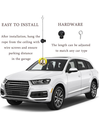 Ayudas de Estacionamiento Gasedin para Doble Garaje Ojos Grandes