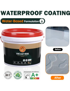 Sellador Impermeable Transparente 1 Galón Oriental Yuhong 2