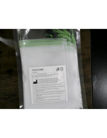 8 Bolsas Reutilizables de Malla TIESOME 35x30cm Ecológicas