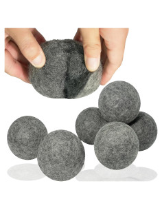 Bolas de Secado de Lana 100% Natural XIANG YXWO 6 Pcs