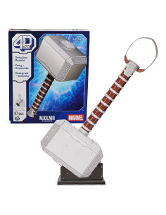 Rompecabezas 3D Martillo Mjolnir Thor 87 Pcs Spin Master