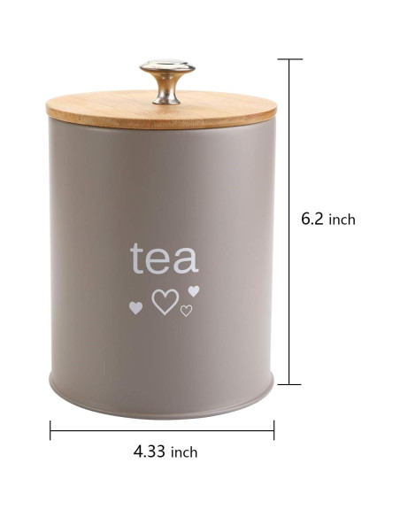 Set de 3 Tarros de Cocina Fasmov para Café, Azúcar y Té