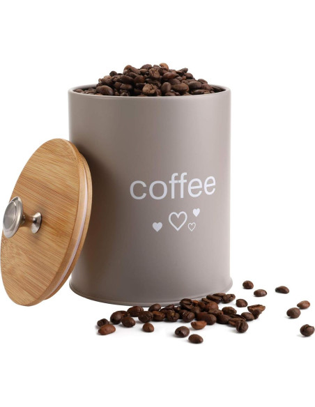 Set de 3 Tarros de Cocina Fasmov para Café, Azúcar y Té