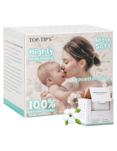 Toallas Faciales Desechables 100% Algodón TOP-TIP'S - Suaves y Gruesas