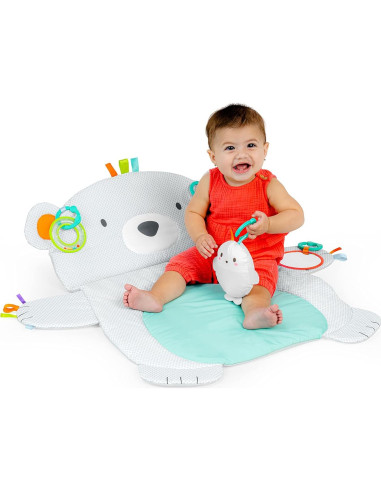 Alfombra de Actividad para Bebés Bright Starts Oso Polar 75x89cm