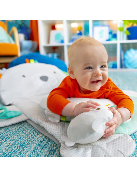 Alfombra de Actividad para Bebés Bright Starts Oso Polar 75x89cm