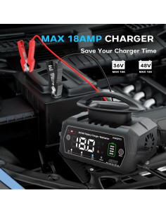 Cargador de Batería para Carrito de Golf 36V/48V HSTCH 18A/13A 2