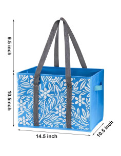 Bolsas de Compras Reutilizables Yarlung 4 Piezas Plegables 2