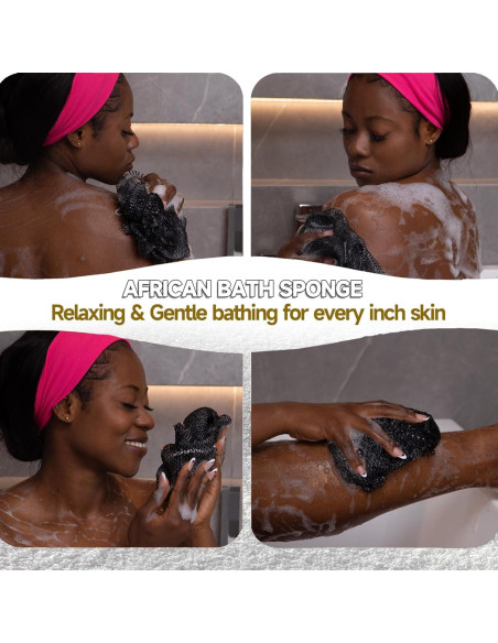 Esponja de Red Africana SubSahara - Exfoliante Suave 114 cm