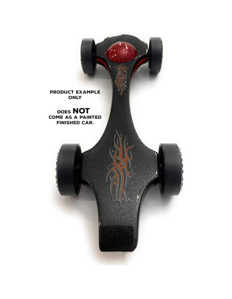 Kit de Coche Derby Madera Maxinator con Ruedas Scout y Tungsteno