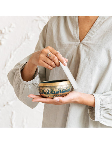 Mazo de Canto Acrílico SUPVOX 19.5x3.5cm para Meditación