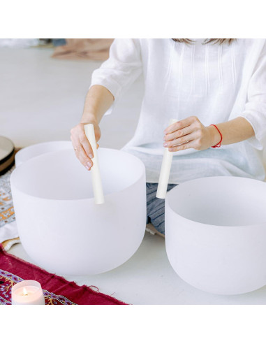 Mazo de Canto Acrílico SUPVOX 19.5x3.5cm para Meditación