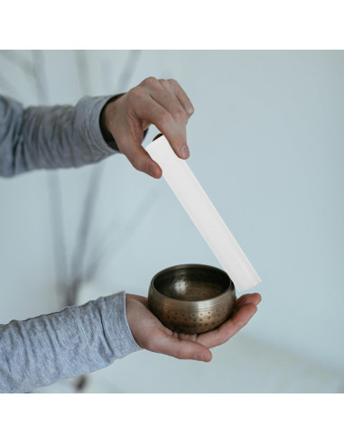 Mazo de Canto Acrílico SUPVOX 19.5x3.5cm para Meditación