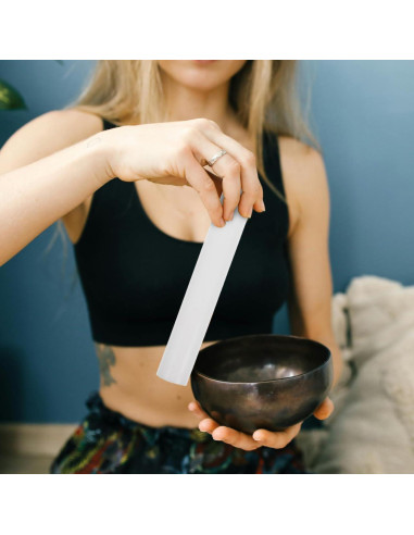 Mazo de Canto Acrílico SUPVOX 19.5x3.5cm para Meditación