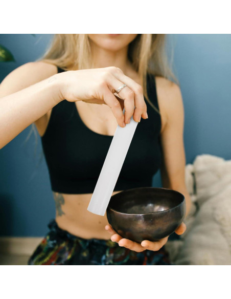 Mazo de Canto Acrílico SUPVOX 19.5x3.5cm para Meditación