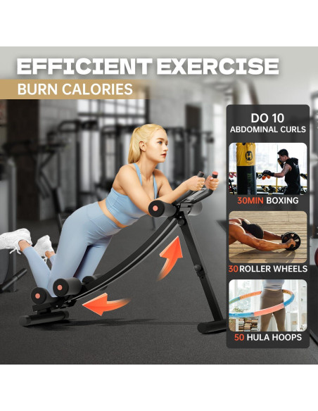 Máquina AB Ajustable WECENI para Entrenamiento en Casa