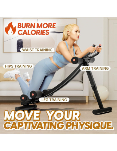 Máquina AB Ajustable WECENI para Entrenamiento en Casa