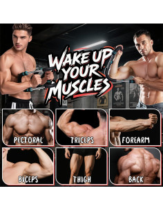 Entrenador de Brazos Twister Jkwokback 60-110lb Ajustable 2