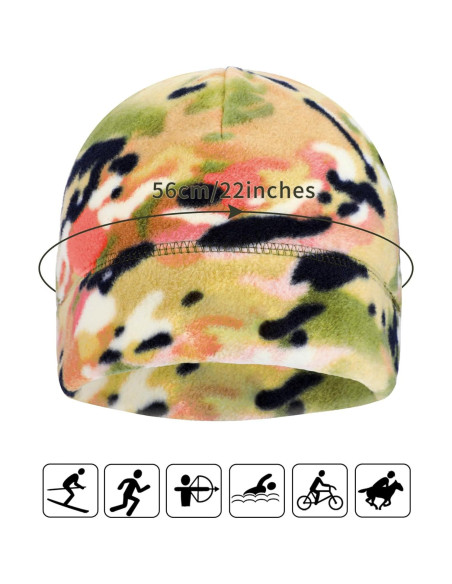 Gorras de Esqueleto SATINIOR 6 Piezas Forro Polar Invierno Gorras de Esqueleto SATINIOR 6 Piezas Forro Polar Invierno