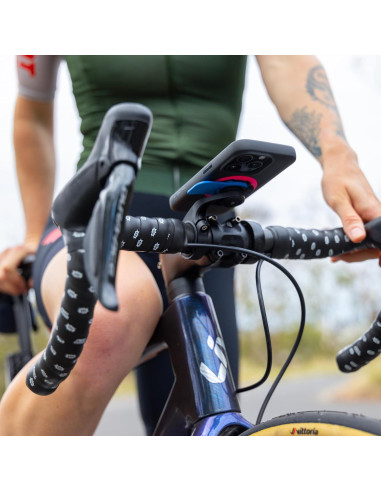 Soporte para Teléfono de Bicicleta Quad Lock Out Front V3 - Compatible con iPhone, Galaxy, Pixel