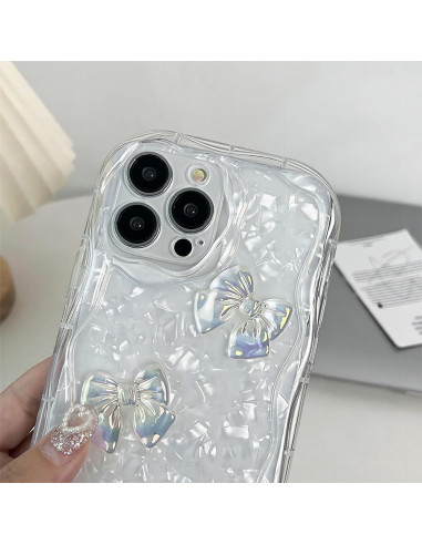Funda Parachoques YAOZOCASE para iPhone 14 Pro Max Blanco