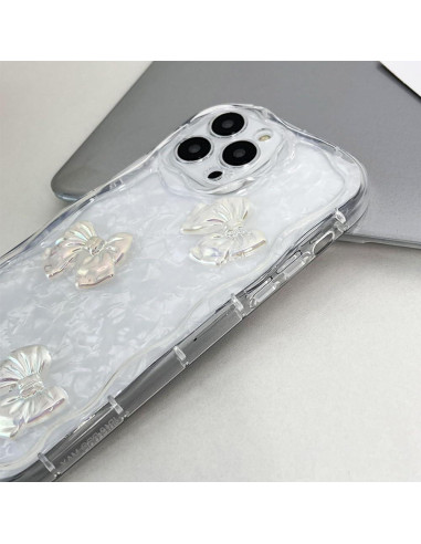 Funda Parachoques YAOZOCASE para iPhone 14 Pro Max Blanco