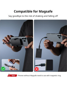 Soporte Magnético para SSD SMALLRIG 5157, 45-70mm, Negro 2